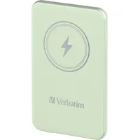 Powerbank Verbatim Charge N Go Magnetic Wireless 5000Mah Usb-C Pd 3.0 Green  32241 0023942322412