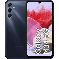 Samsung Galaxy m34 5G 16.5 cm 6.5 Dual Sim Usb Type-C 6 Gb 128 6000 mAh Blue  Sm-M346Bdbfxeo 8806095360140 Tkosa1Sza1452