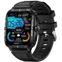 Smartwatch Colmi P76 Czarny  Black 6972436985388