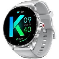 Kumi Smartwatch Gw5 Pro 1.43 inch 300 mAh silver  Atkmizabgw5Prsr 6973014172206 Ku-Gw5P/Sr