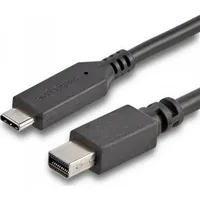 Startech Usb-C  mini Displayport Usb kabelis 1,8 M melns Cdp2Mdpmm6B  0065030878722