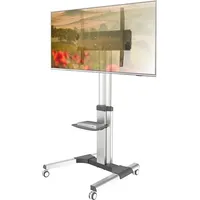 Techly Floor Stand Trolley Lcd/Led 50-92 inches, 70Kg, with shelf  Ajteyl000366198 8059018366198 366198