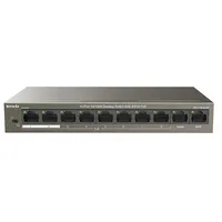 Tenda Tef1110P-8-63W network switch Unmanaged Fast Ethernet 10/100 Power over Poe Black  6932849431704