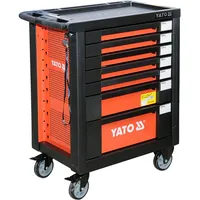 Yato instrumentu ratiņi 7 atvilktnes ar piederumiem Yt-55290  5906083552908