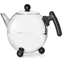 Bredemeijer Teapot Bella Ronde 1,5L Steel / black 1305Z  8711871022009