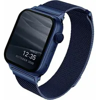 Uniq Etui Valencia Apple Watch Series 4/5/6/Se 40Mm niebieskie  Uniq361Blu 8886463675755