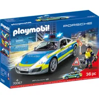Playmobil 70067 City Action Porsche 911 Carrera 4S Polizei, Konstruktionsspielzeug  1493354 4008789700674