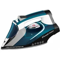 Russell Hobbs Cordless One Temperature Steam iron Ceramic soleplate 2600 W Black, Blue, White  26020-56 5038061104462