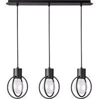 Lampa wisząca Sigma Aura industrial minimalistyczna czarny  31090 5902335265459