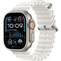 Watch Ultra 2 Gps  Cellular, 49Mm Titanium Case with White Ocean Band Mrej3Wb/A 194253826699