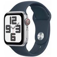 Smartwatch Apple Watch Se 2023 Gps  Cellular 40Mm Silver Alu Sport S/M Niebieski Mrgj3Qp/A 0195949006715