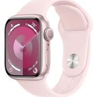 Smartwatch Apple Watch 9 41Mm Gps Pink Alu Sport S/M Różowy Mr933Qi/A  195949030475