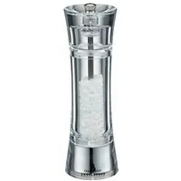 Młynek do przypraw Zassenhaus Aachen soli, śred. 5,8X18 cm, akrylowy  Zs-035070 4006528035070