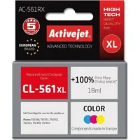 Activejet tinte Ac-561Rx Aizvietotājs Canon Cl-561Xl Premium 18 ml krāsai 