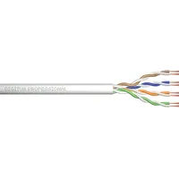 Digitus Cable teleinformatic, installation, U/Utp cat.5e 4X2Xawg24/1, wire, copper, Pvc, 305M, gray  Akass51V305 4016032363811 Dk-1511-V-305-1