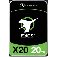 Hdd Seagate Exos X20 20Tb Sas 256 Mb 7200 rpm 3,5 Mtbf 2500000 hours St20000Nm002D  8719706031509
