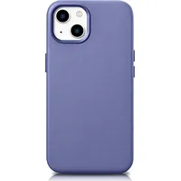 iCarer Case Ādas pārvalks dabīgās ādas maciņš iPhone 14 gaiši violets Wmi14220705-Lp Saderīgs ar Magsafe  Icr347 6975092685210