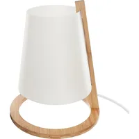 Lampa stołowa Atmosphera Brązowa bambusowa lampka nocna Pita 26,5 cm  157706 3560239712893