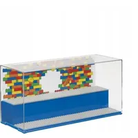 Lego Play  Display Case Klasisks displeja futrālis ar zilu platformu 1912289 5711938030766 40700002