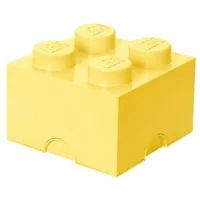Lego Room Copenhagen Storage Brick 4 konteiners, dzeltens Rc40031741  0887988002475