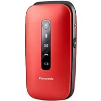 Panasonic mobilais telefons Mobilais senioriem Kx-Tu550 4G sarkans  Kx-Tu 550 Exr 5025232950850