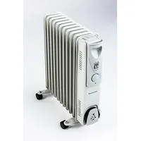 Ravanson Oh-11 electric space heater Oil Indoor White, Silver 2500 W  5902230901681 Agdravgro0015