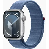 Viedais pulkstenis Apple Watch 9 Gps 41 Mm sudraba alumīnija korpuss ar ziemas zilu sporta cilpu  Mr923Et/A 1959490303148