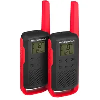 Motorola T62 Pmr 446 Walkie Talkie Black-Red  B6P00811Rdrmaw 5031753007324