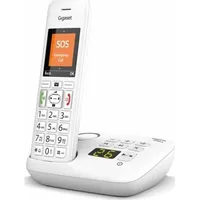 Telefon stacjonarny Gigaset E390A wireless telephone S30852-H2928-C102 white  4250366861883