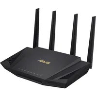 Wireless Router Asus 3000 Mbps Usb 3.1 1 Wan 4X10/100/1000M Number of antennas 4 Rt-Ax58Uv2  4718017331333