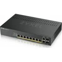 Zyxel Gs1920-8Hpv2 Managed Gigabit Ethernet 10/100/1000 Power over Poe Black  Gs1920-8Hpv2-Eu0101F 4718937602230 Kilzyxswi0032