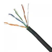Tīkla kabelis Cat5E melns