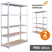 Noliktavas plaukts 180X90X45 Pro 2 gab.