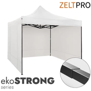 Tirdzniecības telts 3X3 Balta Zeltpro Ekostrong