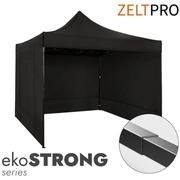 145,00 Eur Tirdzniecības telts 3X3 Melna Zeltpro Ekostrong
