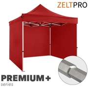 575,00 Eur Tirdzniecības telts 3X3 Sarkana Zeltpro Premium 