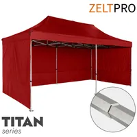 Tirdzniecības telts 3X6 Sarkana Zeltpro Titan
