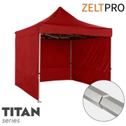 395,00 Eur Tirdzniecības telts 3X3 Sarkana Zeltpro Titan