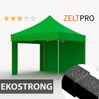 Tirdzniecības telts 2X2 Zaļa Zeltpro Ekostrong