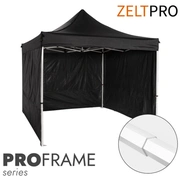 239,00 Eur Tirdzniecības telts 3X3 Melna Zeltpro Proframe