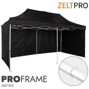 419,00 Eur Tirdzniecības telts 3X6 Melna Zeltpro Proframe