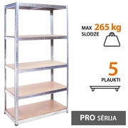Noliktavas plaukts 180X90X45 Pro