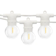 Āra virtene Led lampiņas 10 m Glow balta krāsa