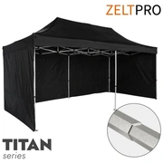 Tirdzniecības telts 3X6 Melna Zeltpro Titan