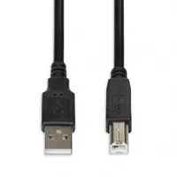 Ibox iBox Iku2D Usb cable 3 m 2.0 A B Black Iku2D30 Vads