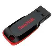 Sandisk Cruzer Blade 32Gb Black/Red  Usb Flash atmiņa