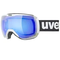 Uvex Downhill 2100 Cv Goggles Matt White Sl/Blue-Green 55/0/392/1030/Uni Kalnu slēpošanas brilles