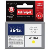 Activejet  Ah-364Ycx ink Replacement for Hp 364Xl Cb325Ee Premium 12 ml yelllow Tintes kasetne
