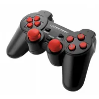 Esperanza Egg106R Gaming Controller Gamepad Pc,Playstation 2,Playstation 3 Analogue / Digital Usb 2.0 Black,Red Kontrolleris