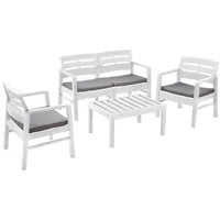 Evelekt Java table, bench, 2 chairs  Mēbeļu komplekts